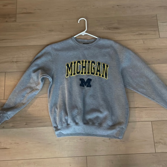 Colosseum Other - Grey (medium) mens crew neck michigan